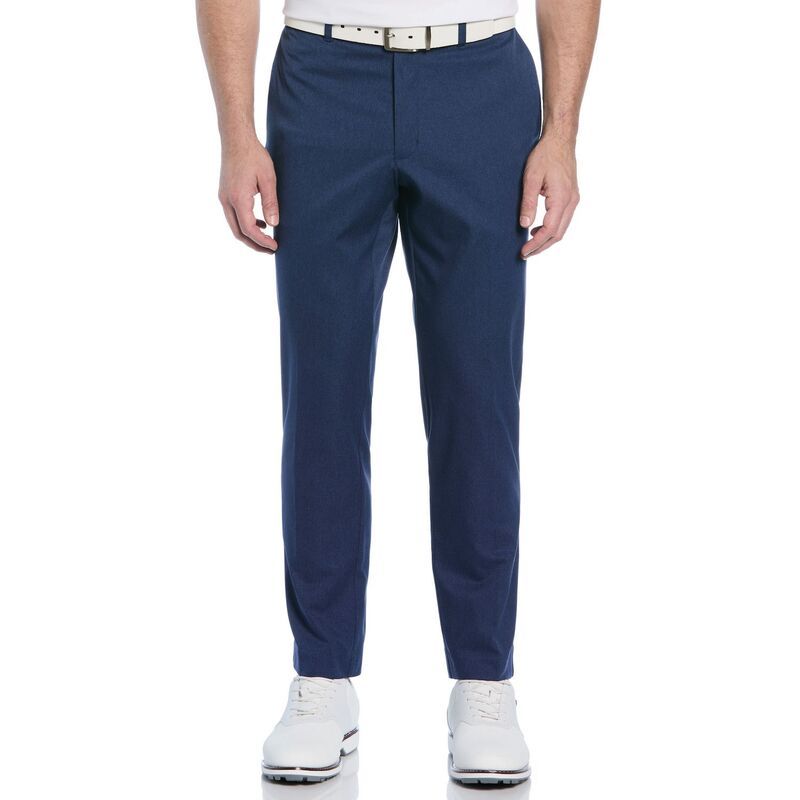 グランドスラム レディース ボトムス カジュアルパンツ Mens Grand Slam Heather Flat Front Pants Peacoat ヘザー