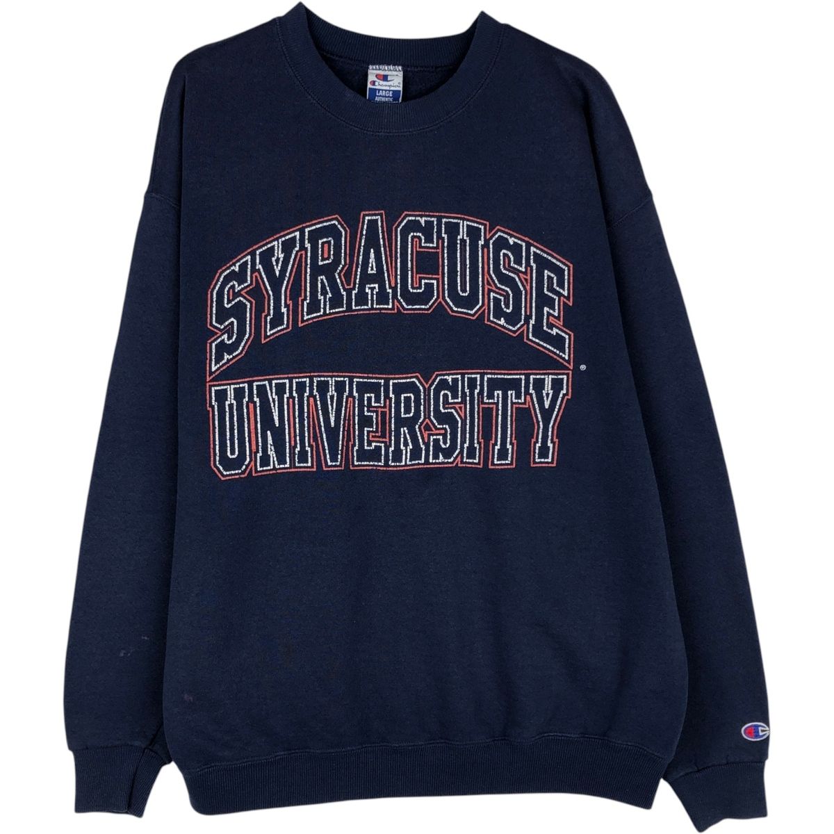 古着 90年代 チャンピオン Champion AUTHENTIC ATHLETIC APPAREL カレッジスウェットシャツ トレーナー USA製 メンズL相当/eaa645404