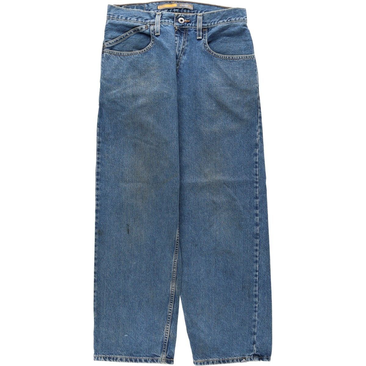 古着 00年代 リーバイス Levi's SILVER TAB シルバータブ BAGGY スリム ストレート デニムパンツ メンズw31相当/eaa646425