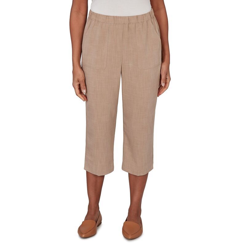アルフレッド ダナー レディース ボトムス カジュアルパンツ キャップ Womens Alfredunner Grand Bazaar Textured Elastic Waist Pull On C