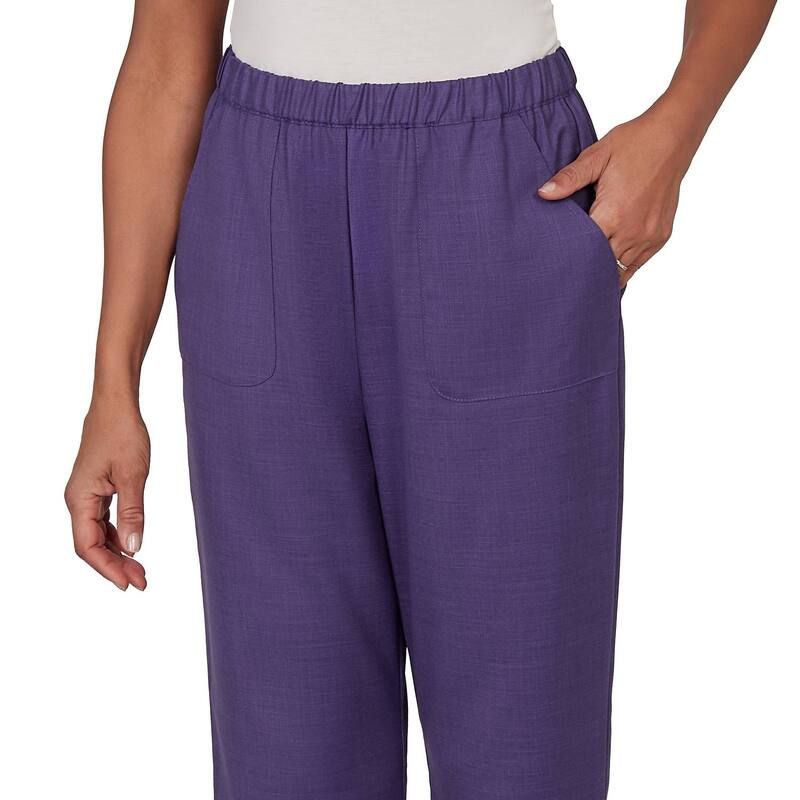 アルフレッド ダナー レディース ボトムス カジュアルパンツ Womens Alfredunner Grand Bazaar Textured Elastic Waist PullOn Pants A