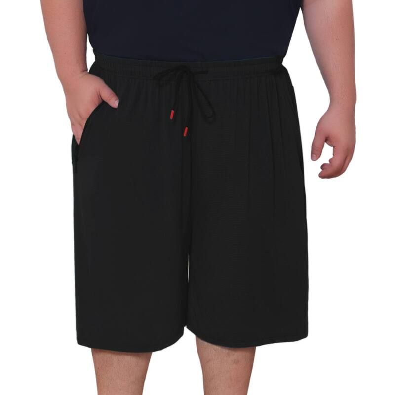 インスパイア シック レディース ボトムス ハーフパンツ・ショーツ トール ショートパンツ INSPIRE CHIC Mens Big and Tall Short Pants Elastic Wai