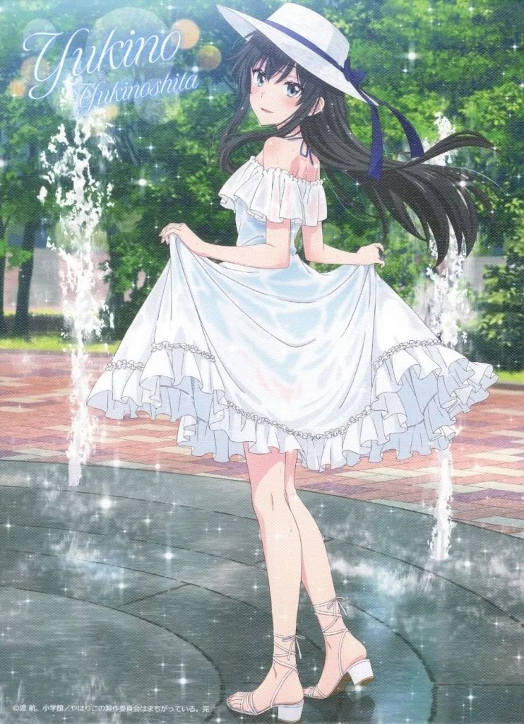 【中古】雑貨 雪ノ下雪乃 キャンバスボード 「きゃらっとくじ[web] TVアニメ やはり俺の青春ラブコメはまちがっている。完 ～Splash! Smile! Summer!～」 Wチャンス賞