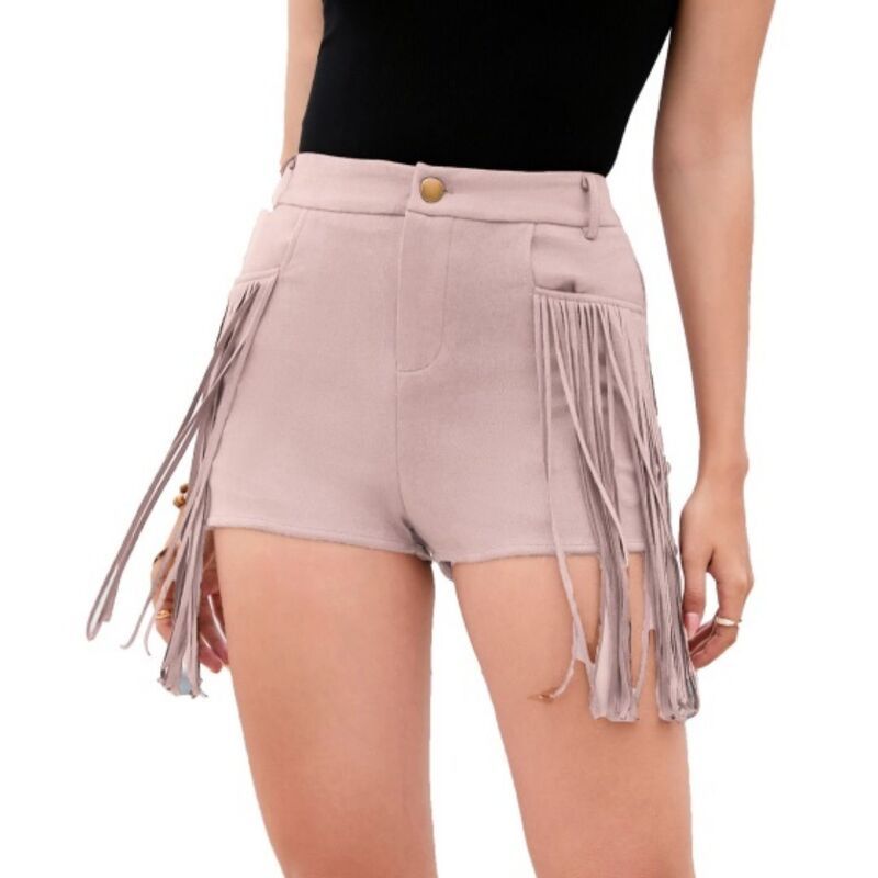 ボディサイズ レディース ボトムス ハーフパンツ・ショーツ ヴィンテージ ショートパンツ フリンジ BODDYSIZE Women Fringe Shorts Western Cowgirl Vint