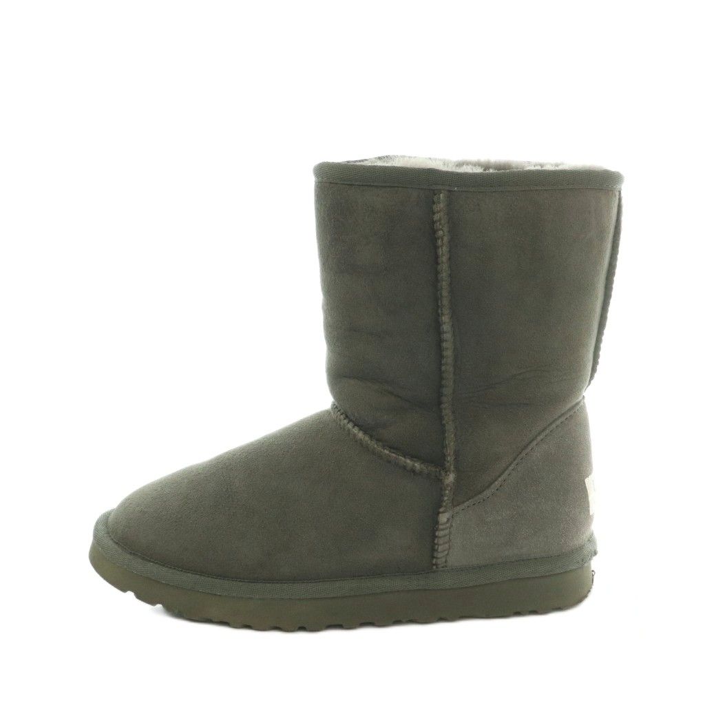 アグ オーストラリア UGG australia クラシックショート ムートンブーツ US6 23.0cm グレー 5825 /MI ■GY50