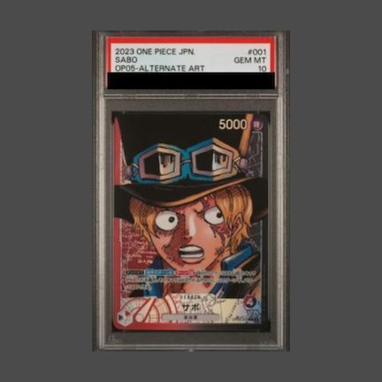 【PSA10】サボ(パラレル) P-L OP05-001 1枚