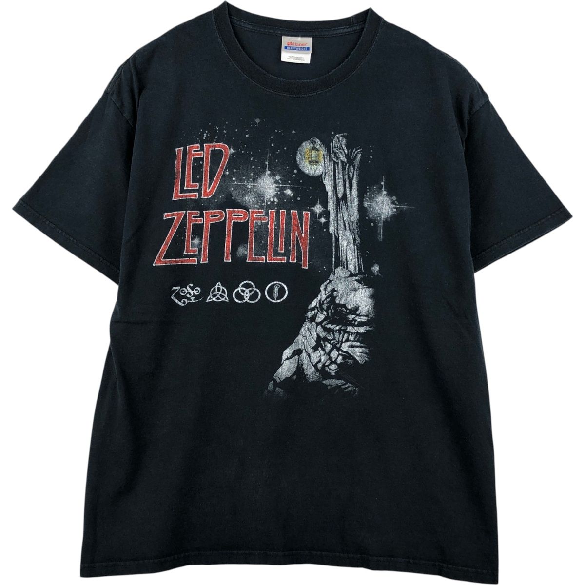本物保証，大得価 古着 ヘインズ Hanes LED ZEPPELIN レッド
