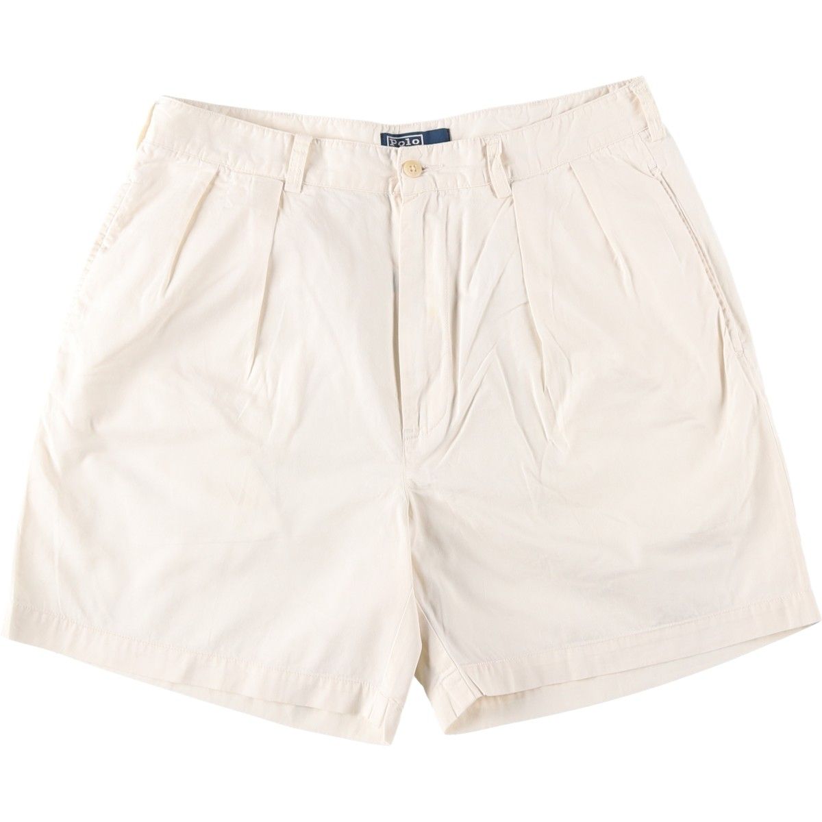 古着 ラルフローレン Ralph Lauren POLO by Ralph Lauren ツータック チノショーツ ショートパンツ メンズw33相当/eaa643200