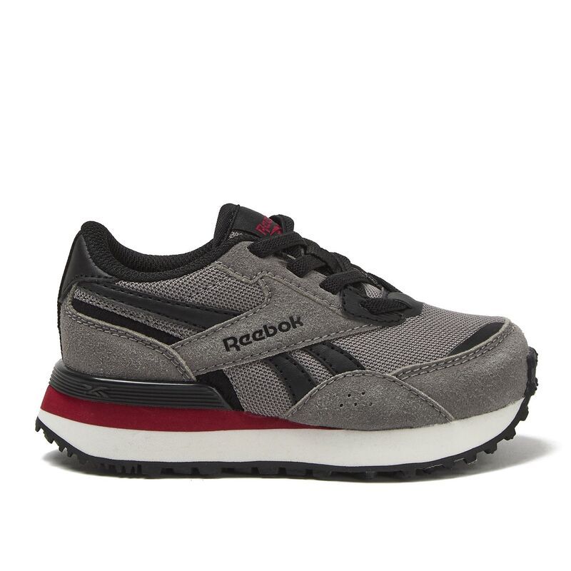 リーボック レディース シューズ スニーカー Reebok Spark Flash Toddler Sneakers Overcast Gray Red グレー