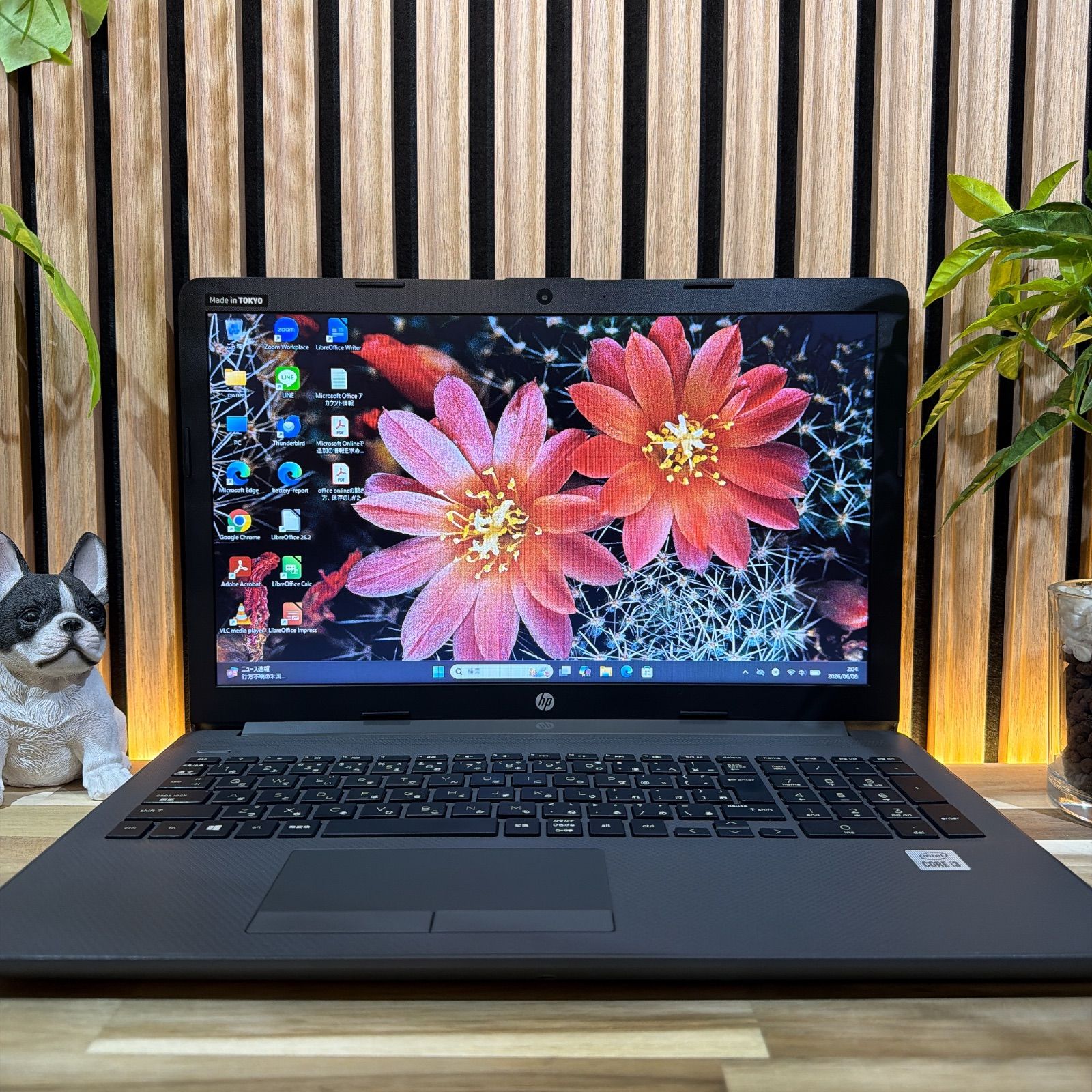 HP ☘超美品‼️バッテリーほぼ未使用☘HP☘️第11世代☘️8GB☘️SSD 0