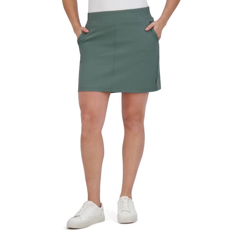 ゼロエクスポージャー レディース ボトムスカート Womens ZeroXposur Mountain Stretch Ripstop Skort Green グリーン
