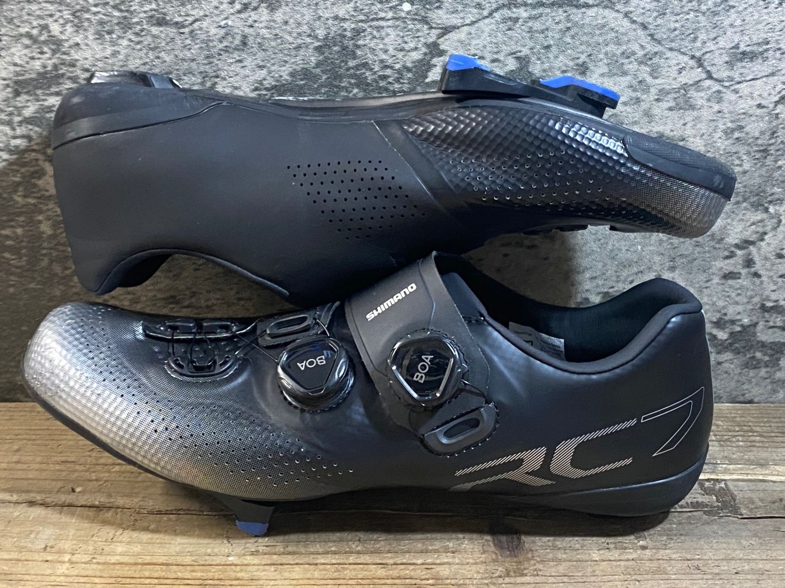 KB511 シマノ SHIMANO RC7 SH-RC702 ビンディングシューズ シルバー 黒 