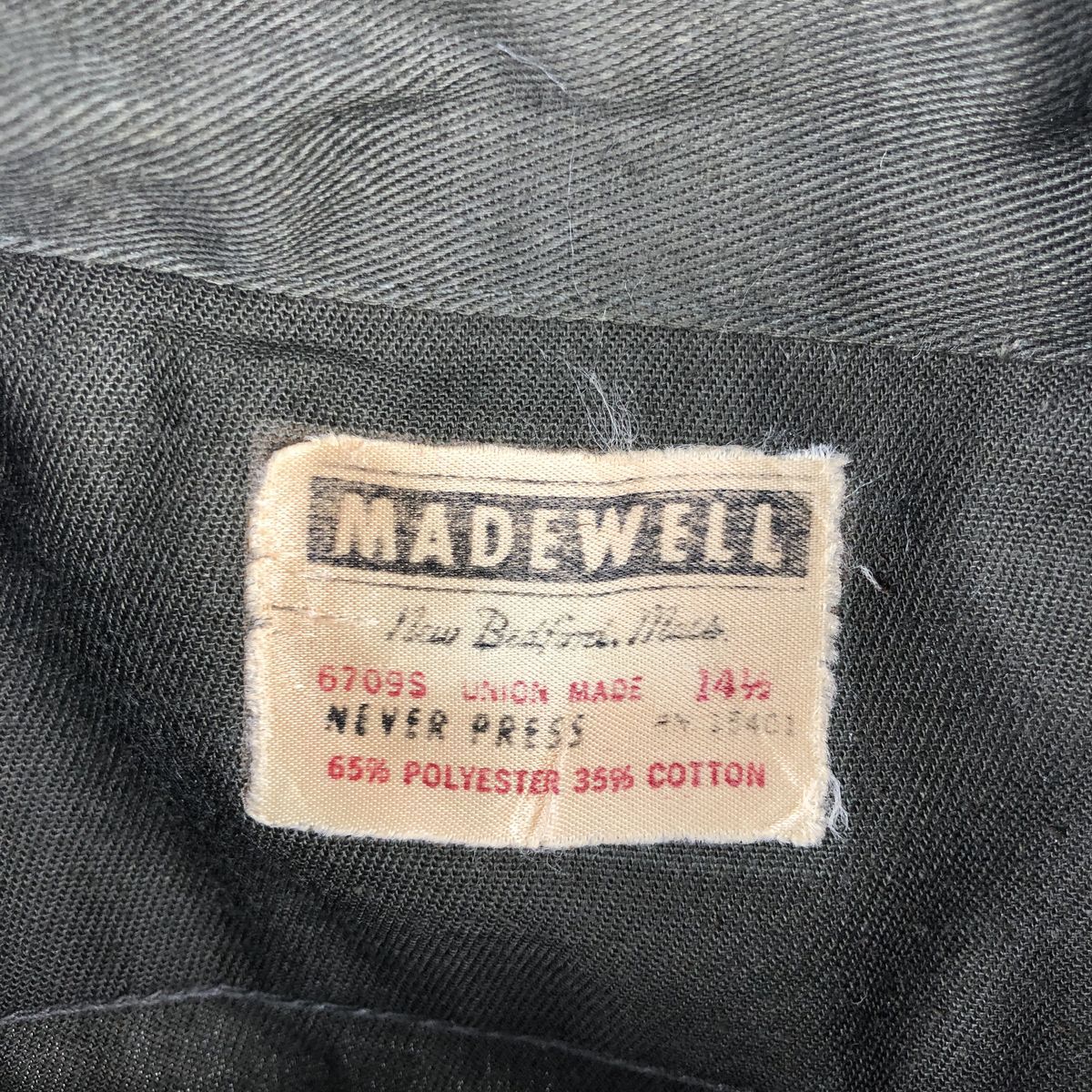 古着 Madewell 長袖 ワークシャツ メンズM相当 ヴィンテージ/eaa643506
