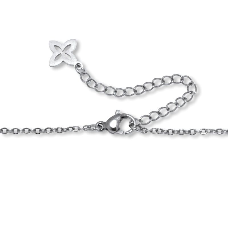 パームビーチジュエリー レディース アクセサリー ブレスレット・バングル・アンクレット Tシャツ PalmBeach Jewelry Black Onyx Stainlessteel Clover B