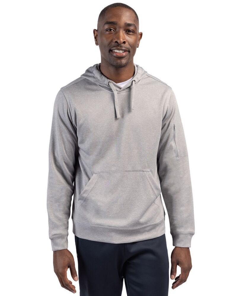 クリーク レディース アウター ジャケット・ブルゾン スウェット シャツ パーカー Clique Mens Lift Performance Hoodie Sweatshirt Grey Melang