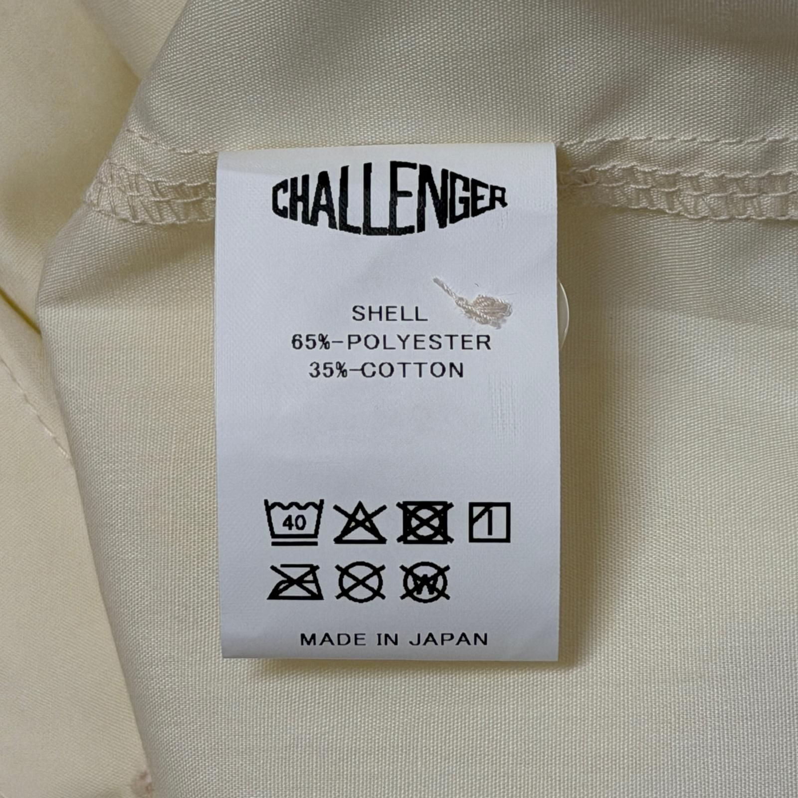参考上代22000円 未使用 CHALLENGER 25SS L/S PATCHED WORK SHIRT 