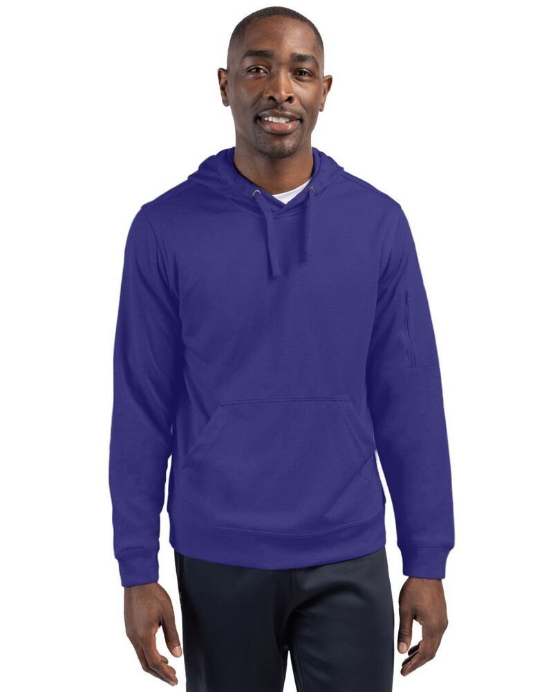 クリーク レディース アウター ジャケット・ブルゾン スウェット シャツ パーカー Clique Mens Lift Performance Hoodie Sweatshirt Royal Purpl