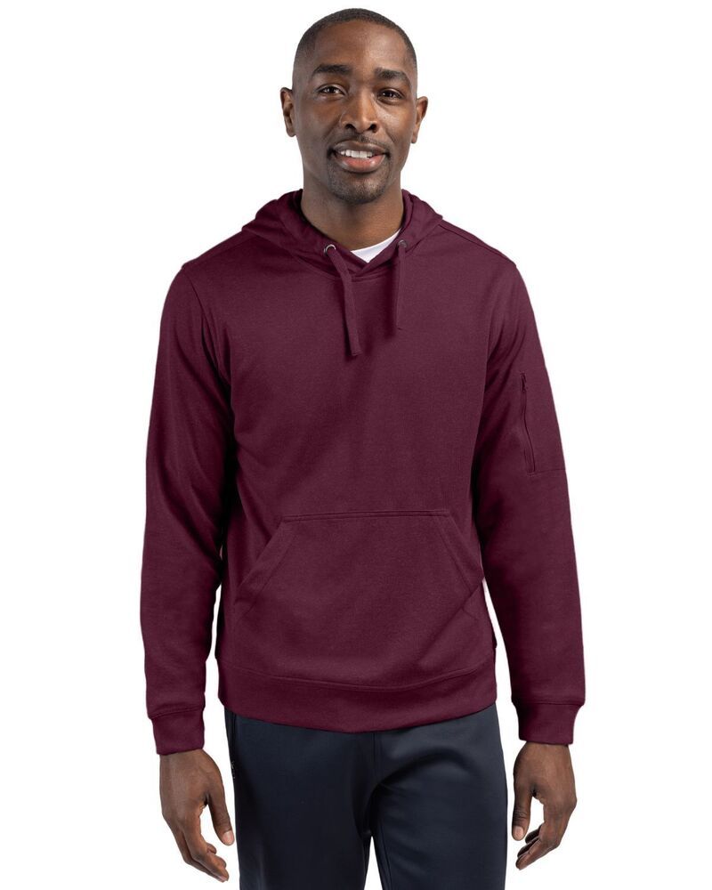 クリーク レディース アウター ジャケット・ブルゾン スウェット シャツ パーカー Clique Mens Lift Performance Hoodie Sweatshirt Burgundy バー