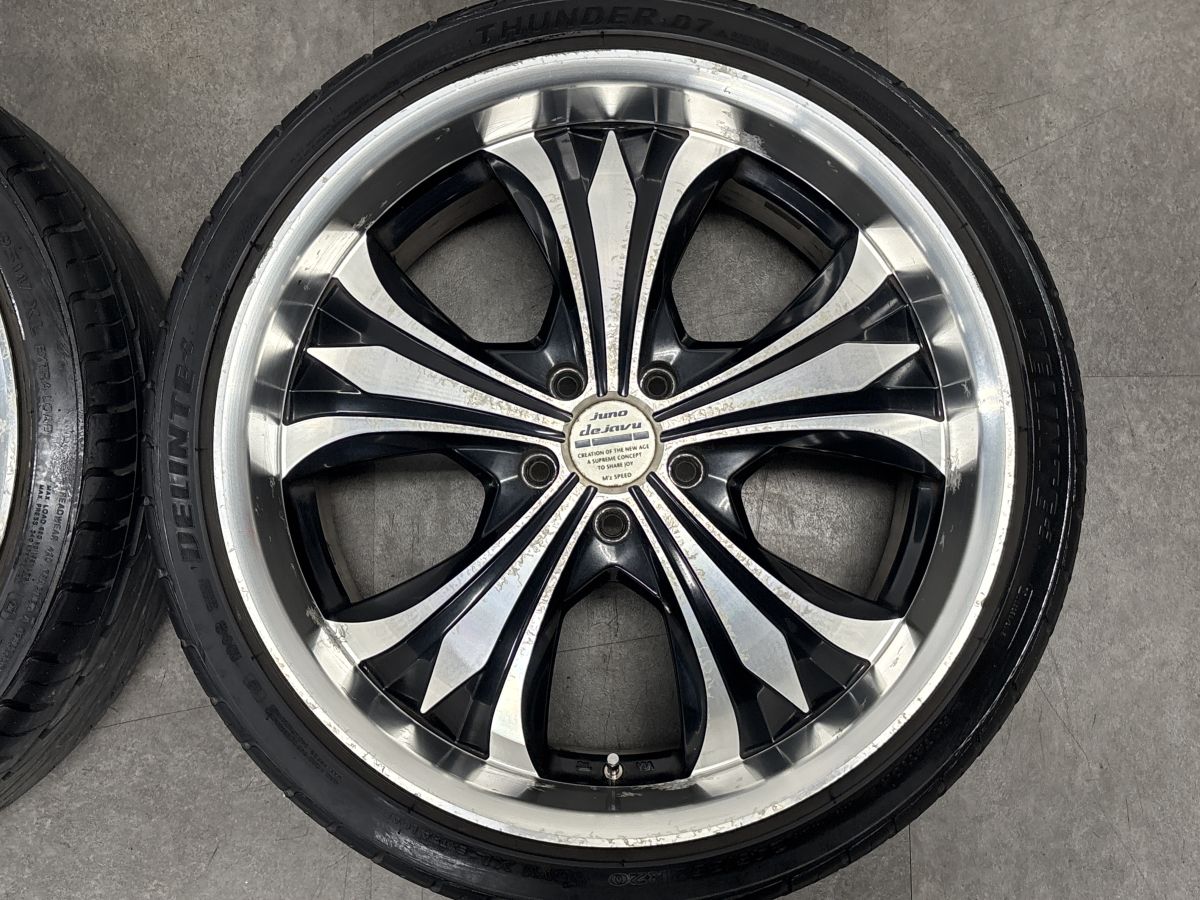 特価品】M'z SPEED Juno Dejavu 20in 8.5J +30 PCD114.3 THUNDER D7