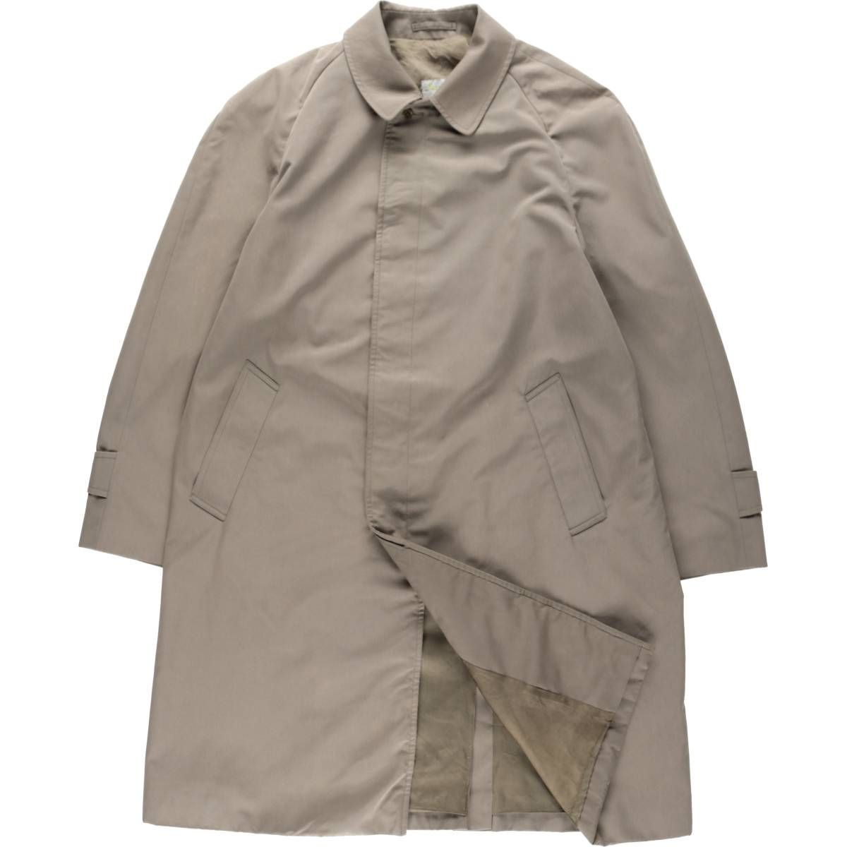 古着 アクアスキュータム Aquascutum AQUA5 ステンカラーコート バルマ