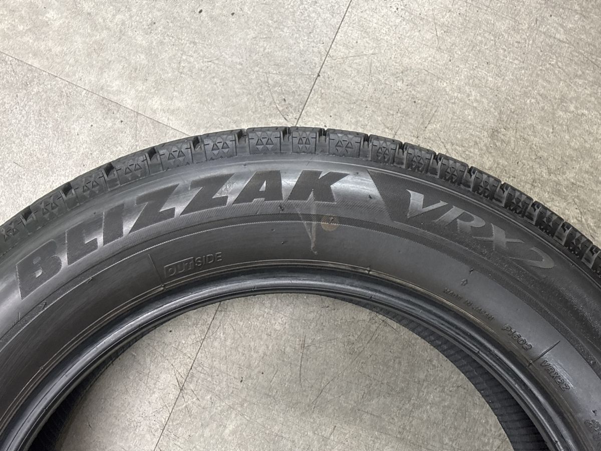 バリ溝】ブリヂストン ブリザックVRX2 215/60R17 4本 レクサス UX LBX 
