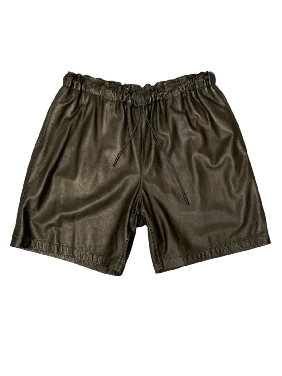 HYOGO LEATHER ヒョウゴレザー　Washable Leather Short Pants