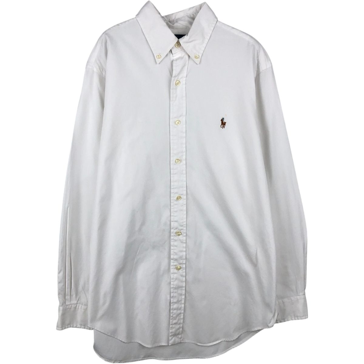 古着 ラルフローレン Ralph Lauren CLASSIC FIT クラシックフィット 長袖 ボタンダウンシャツ メンズM相当/eaa647630