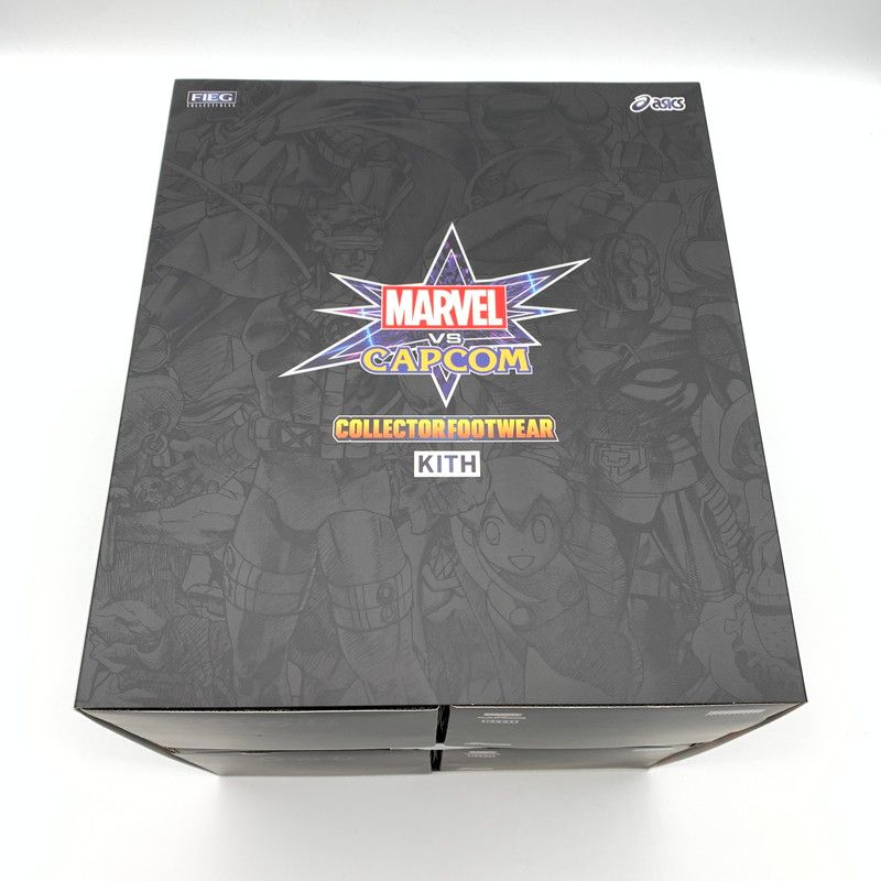 【中古美品】 KITH×Marvel vs. Capcom × Asics MVC012398 Gel-Nimbus 10.1 Double Box 