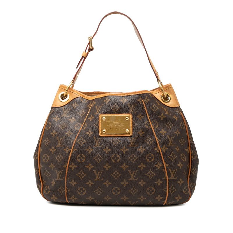 ルイ ヴィトン モノグラム ガリエラPM ワンショルダーバッグ ハンドバッグ M56382 ブラウン PVC レザー レディース LOUIS VUITTON【1-0270266】