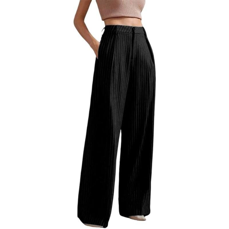 イエスファッション レディース ボトムス カジュアルパンツ ワイドレッグ Yesfashion Womens Casual Wide Leg Business Flowy Trousers with 12,195円