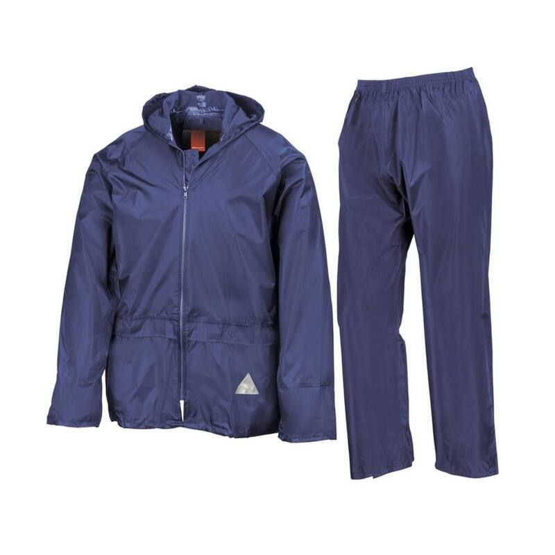 リザルト レディース ボトムス カジュアルパンツ ジャケット Result Unisex Adult Waterproof Jacket And Trouserset Royal Blue ブルー