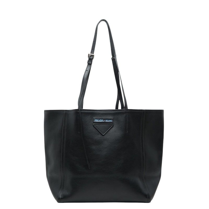 プラダ トートバッグ ショルダーバッグ 1BG209 ブラック レザー レディース PRADA【1-0276573】