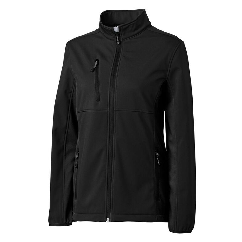 クリーク レディース アウター ジャケット・ブルゾン Clique Narvik Softshell Full Zip Womens Jacket Black ブラック
