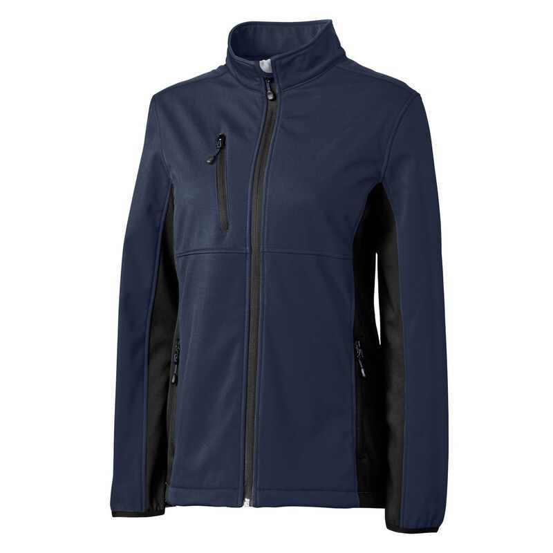 クリーク レディース アウター ジャケット・ブルゾン Clique Narvik Softshell Full Zip Womens Jacket Dark Navy ネイビー