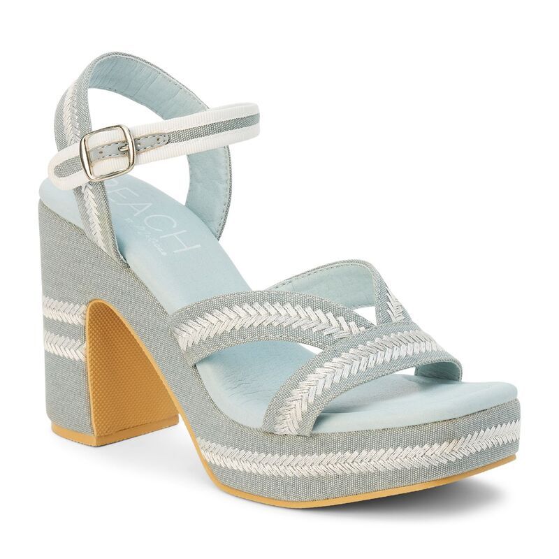 ビーチバイマティス レディース シューズ パンプス プラットフォーム サンダル Beach by Matisse Adelaide Womens Platform Sandals Denim デニム