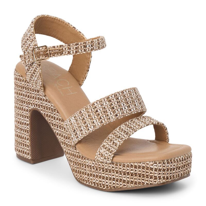ビーチバイマティス レディース シューズ パンプス プラットフォーム サンダル Beach by Matisse Alessia Womens Platform Sandals Brown ブラウン