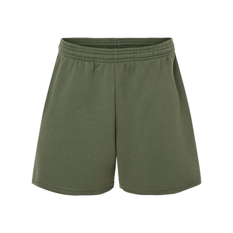 ベラキャンバス レディース ボトムス ハーフパンツ・ショーツ ショートパンツ フリース BellaCanvas BELLA CANVAS Women s Cutoffleece Shorts Mili