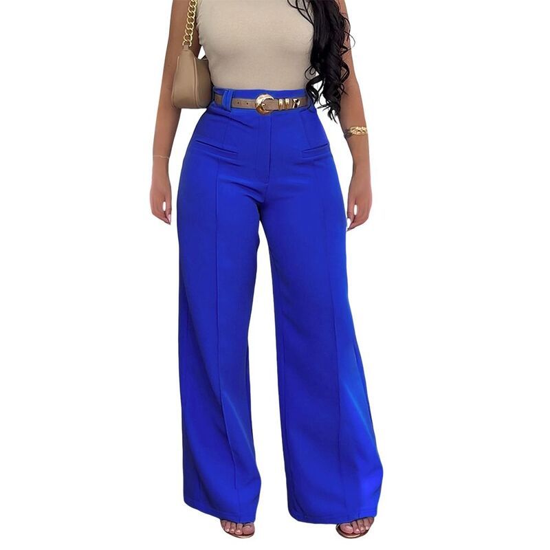 セオリア レディース ボトムス カジュアルパンツ ワイドレッグ ハイウエスト Seoria Womens Palazzo Lounge Pantstretchy Wide Leg Casual Pan