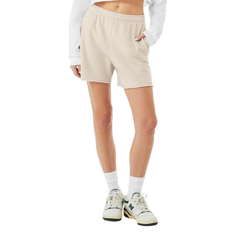 ベラキャンバス レディース ボトムス ハーフパンツ・ショーツ ショートパンツ フリース BellaCanvas BELLA CANVAS Women s Cutoffleece Shorts Heat