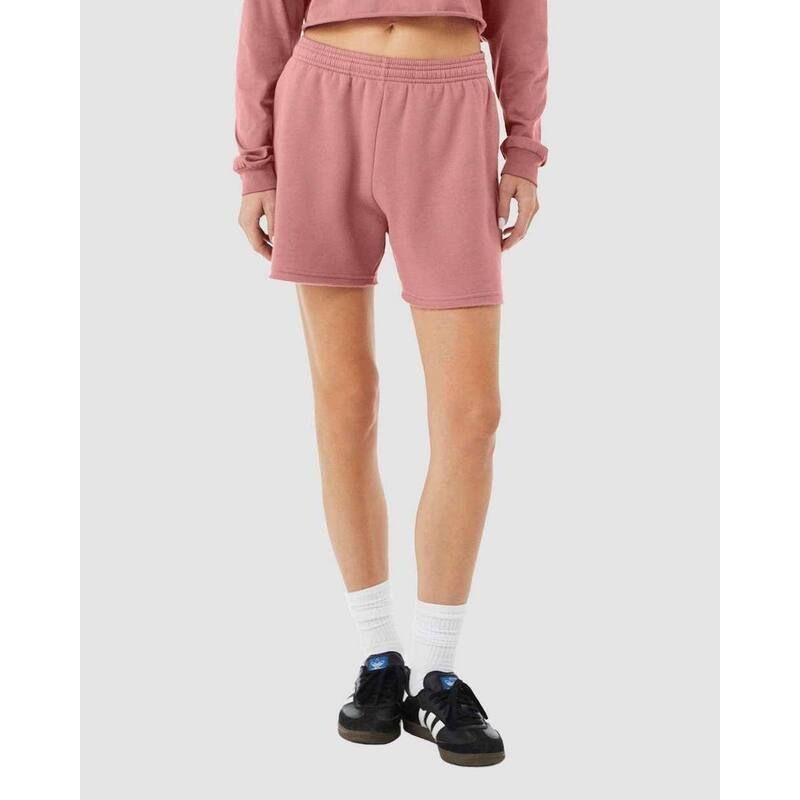 ベラキャンバス レディース ボトムス ハーフパンツ・ショーツ ショートパンツ フリース BellaCanvas BELLA CANVAS Women s Cutoffleece Shorts Mauv