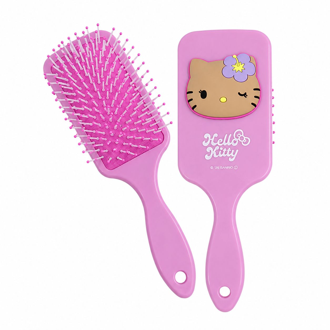 新品・未使用】HELLO KITTY 日焼けキティ パドルブラシ サンリオ
