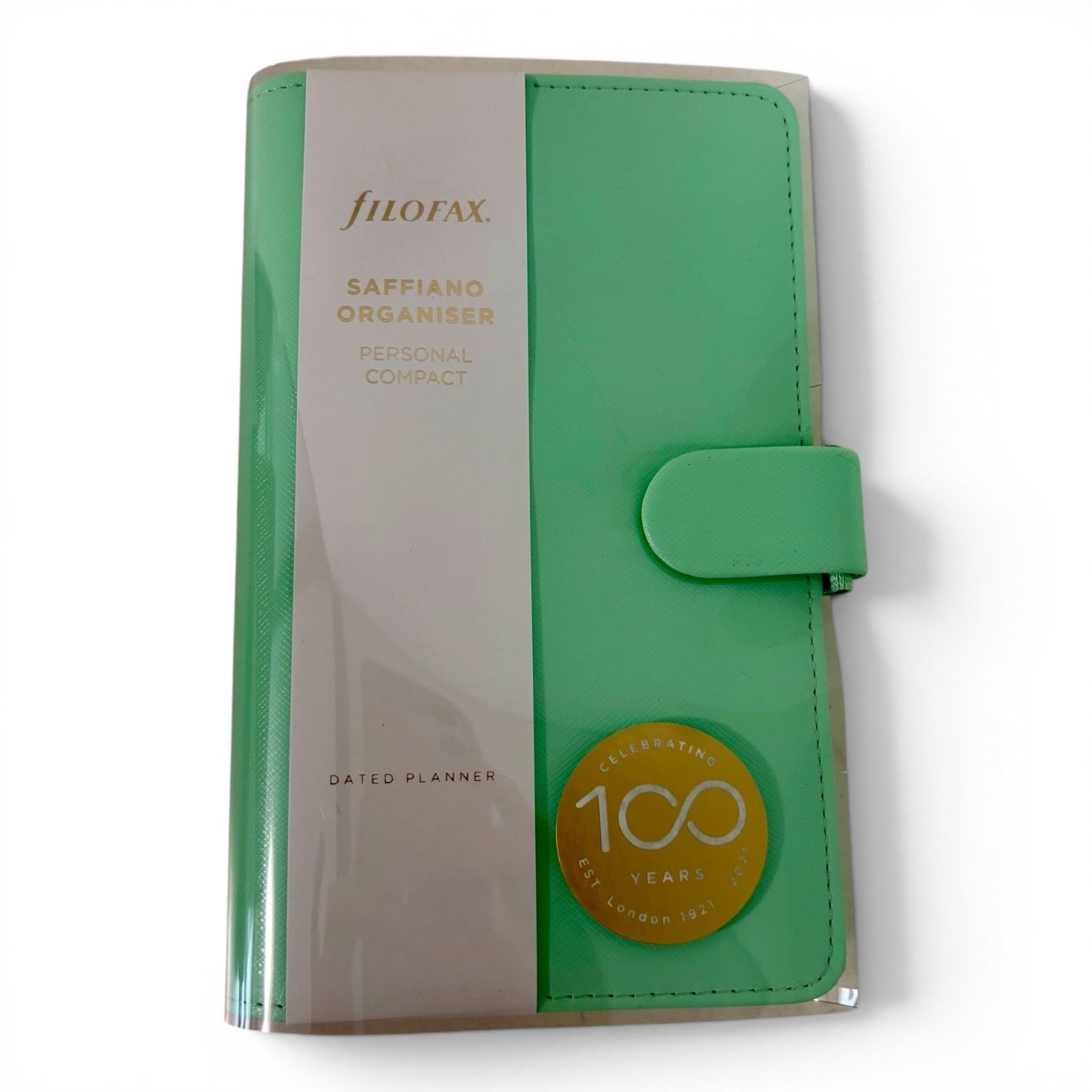 Phylofax Saffiano System Notebook Compact Neo Mint 028810 Regular Imported
