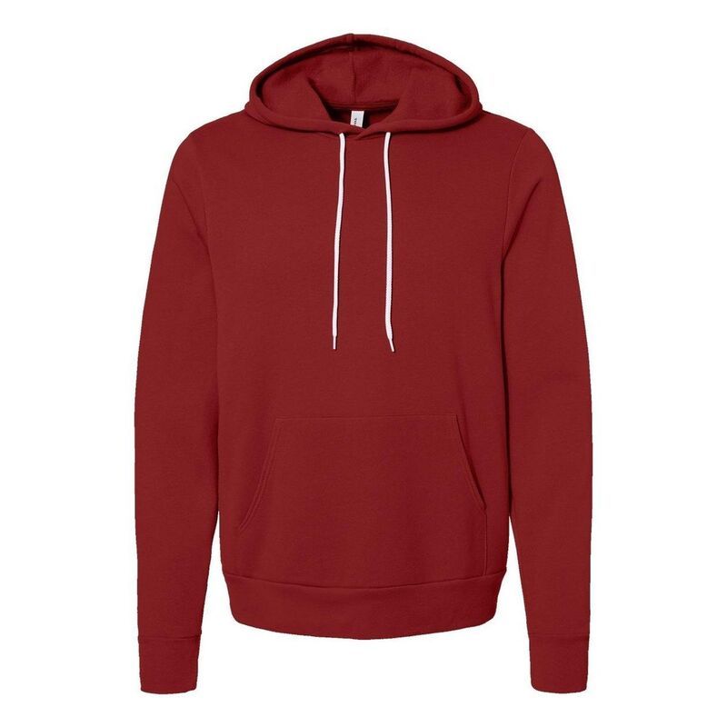 ベラキャンバス レディース アウター ニット・セーター フリース パーカー BellaCanvas BELLA CANVASponge Fleece Hoodie Cardinal