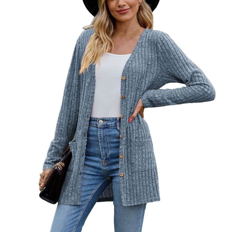 ボディサイズ レディース アウター ニット・セーター カーディガン BODDYSIZE Womensweater Long Sleeve Cardigan Casual Fall Open Front