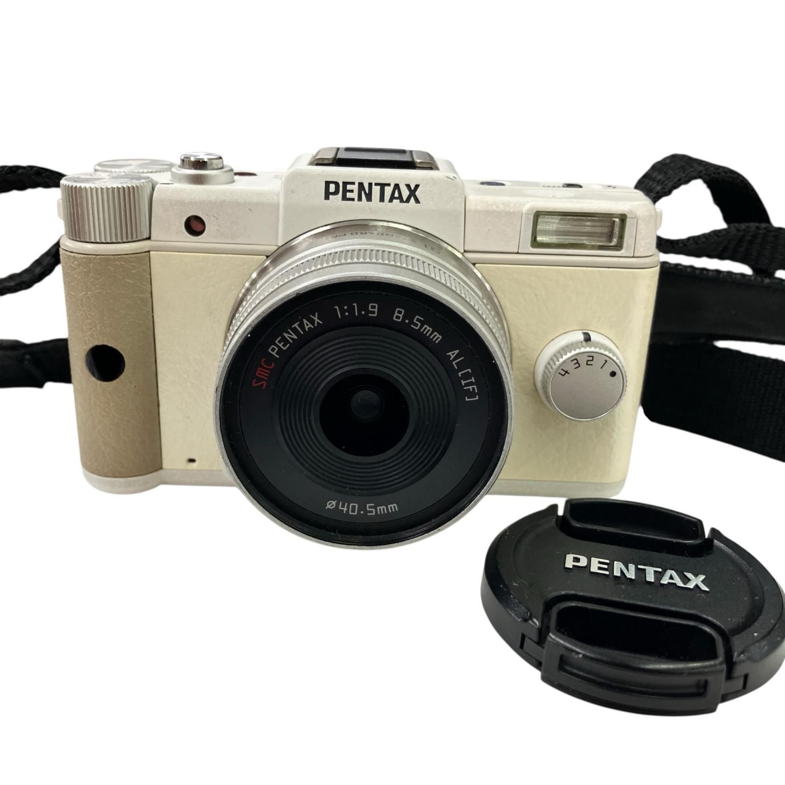 186000 動作未確認 PENTAX ペンタックス コンパクトデジタルカメラ Q ホワイト