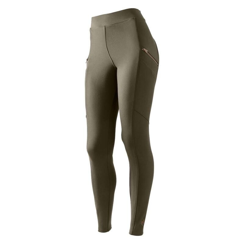 レジェンダリーホワイトテイルズ レディース ボトムス カジュアルパンツ レギンス Womens Legendary Whitetailstretch Ponte Pant Leggings Army