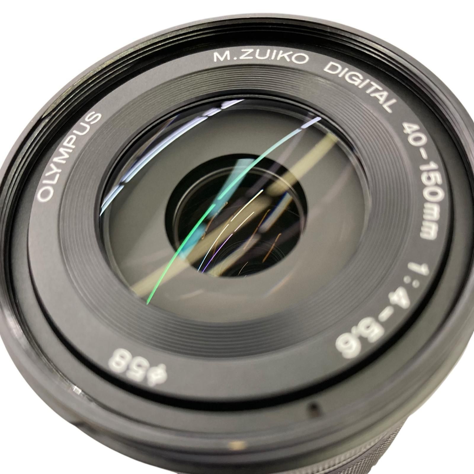 186000 現状品 OLYMPUS オリンパス ZUIKO 40-150mm F4-5.6 R ED MSC 黒
