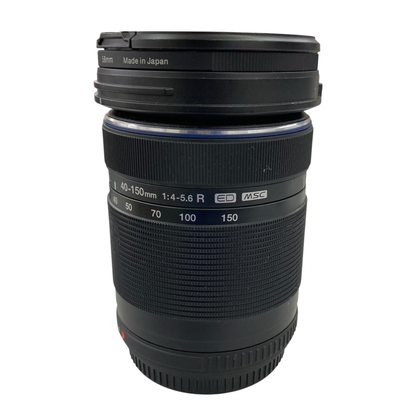 186000 現状品 OLYMPUS オリンパス ZUIKO 40-150mm F4-5.6 R ED MSC 黒