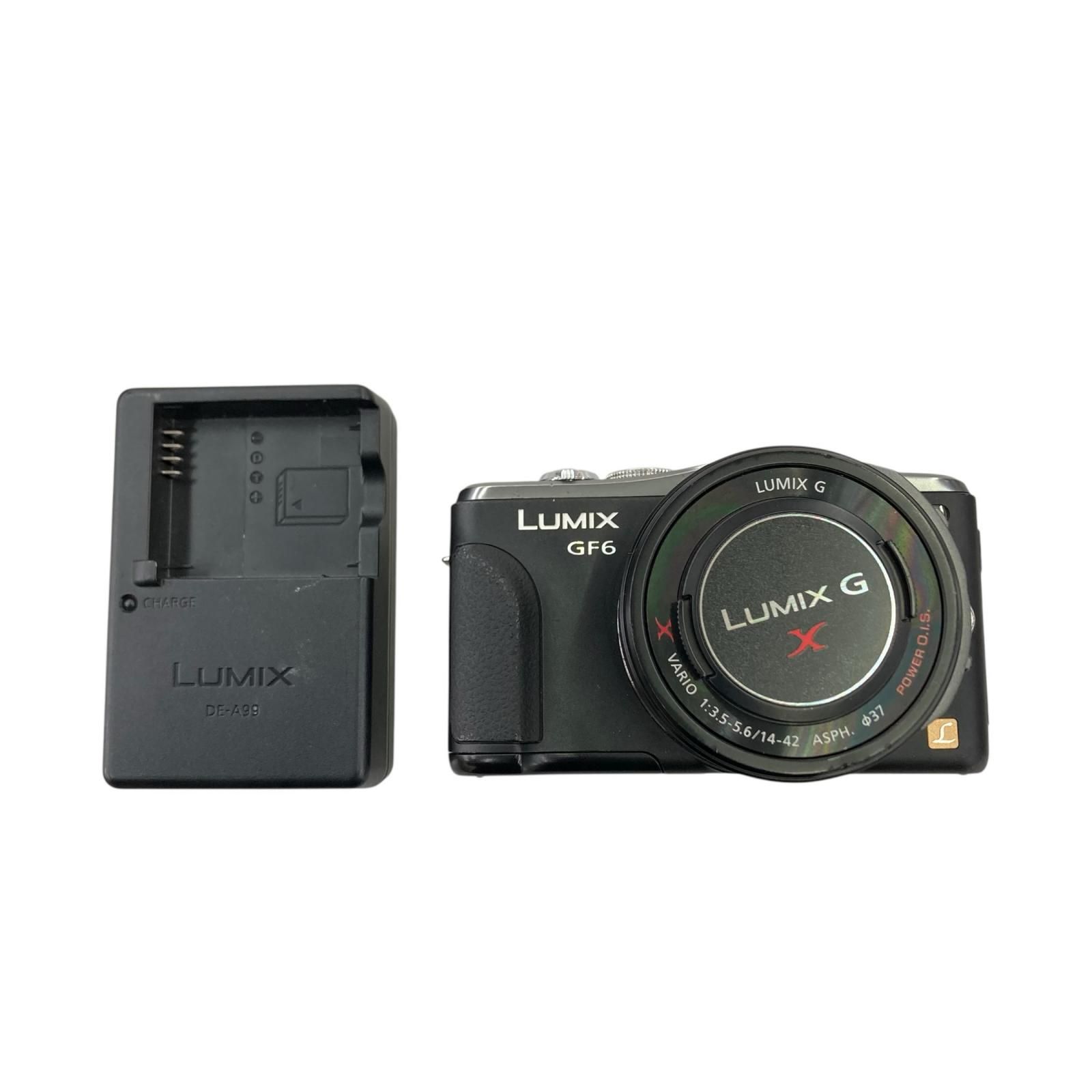 186000 動作確認済み Panasonic パナソニック LUMIX ルミックス GF6 ミラーレス一眼レフカメラ DMC-GF6