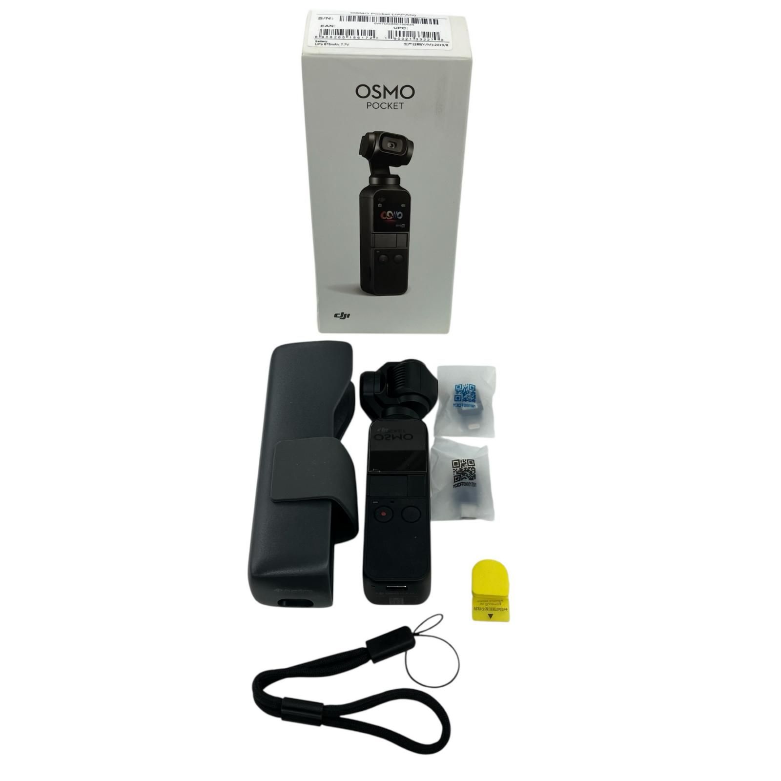 186000 動作確認済み DJI OSMO POCKET 本体 ジンバル付きカメラ OT110 ブラック